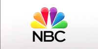 NBC logo featuring a colorful peacock design with vibrant feathers and bold lettering, representing the NBC network.